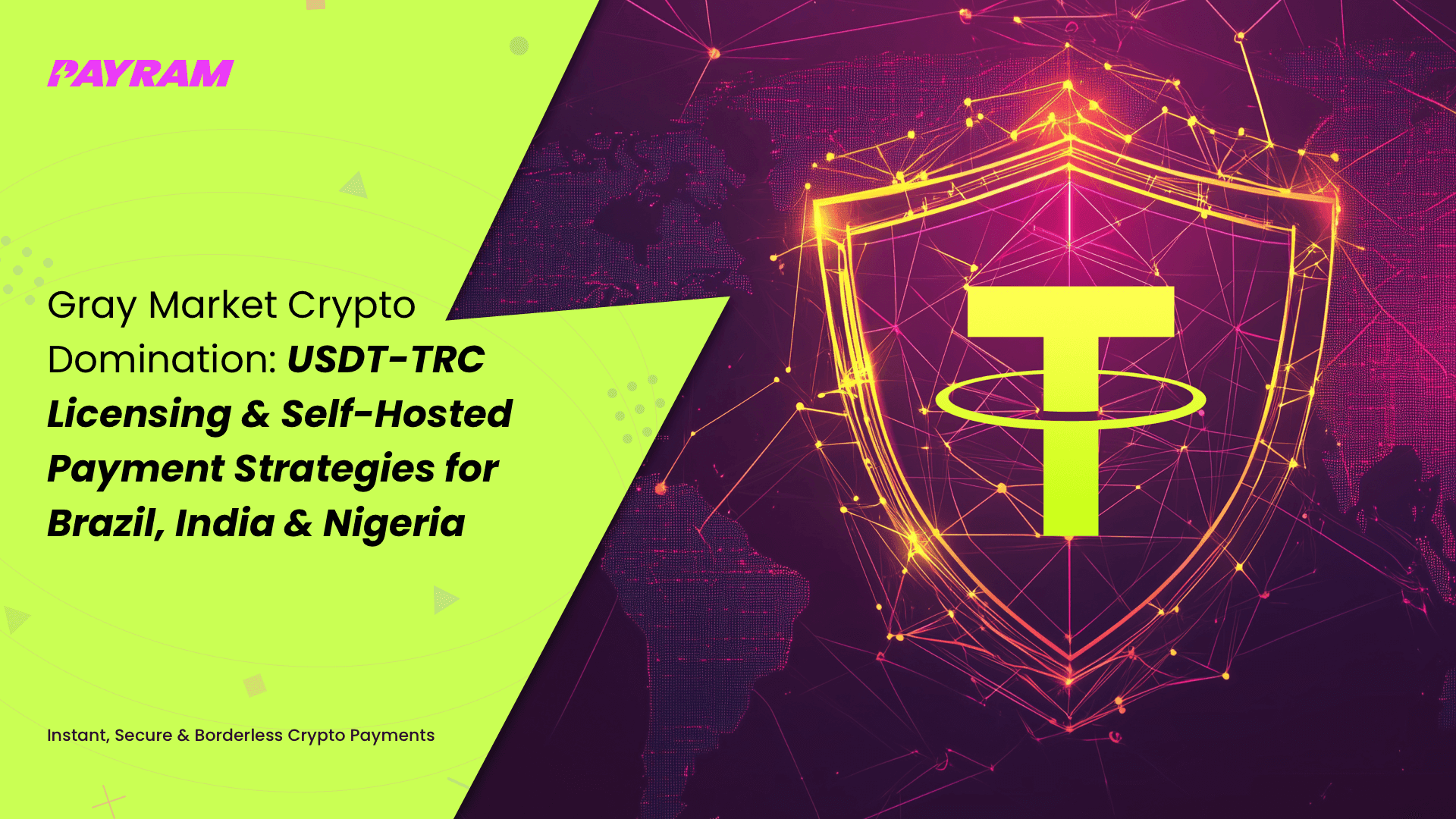 Gray Market Crypto Domination: USDT-TRC Licensing & Self-Hosted Payment Strategies (Brazil, India, Nigeria)