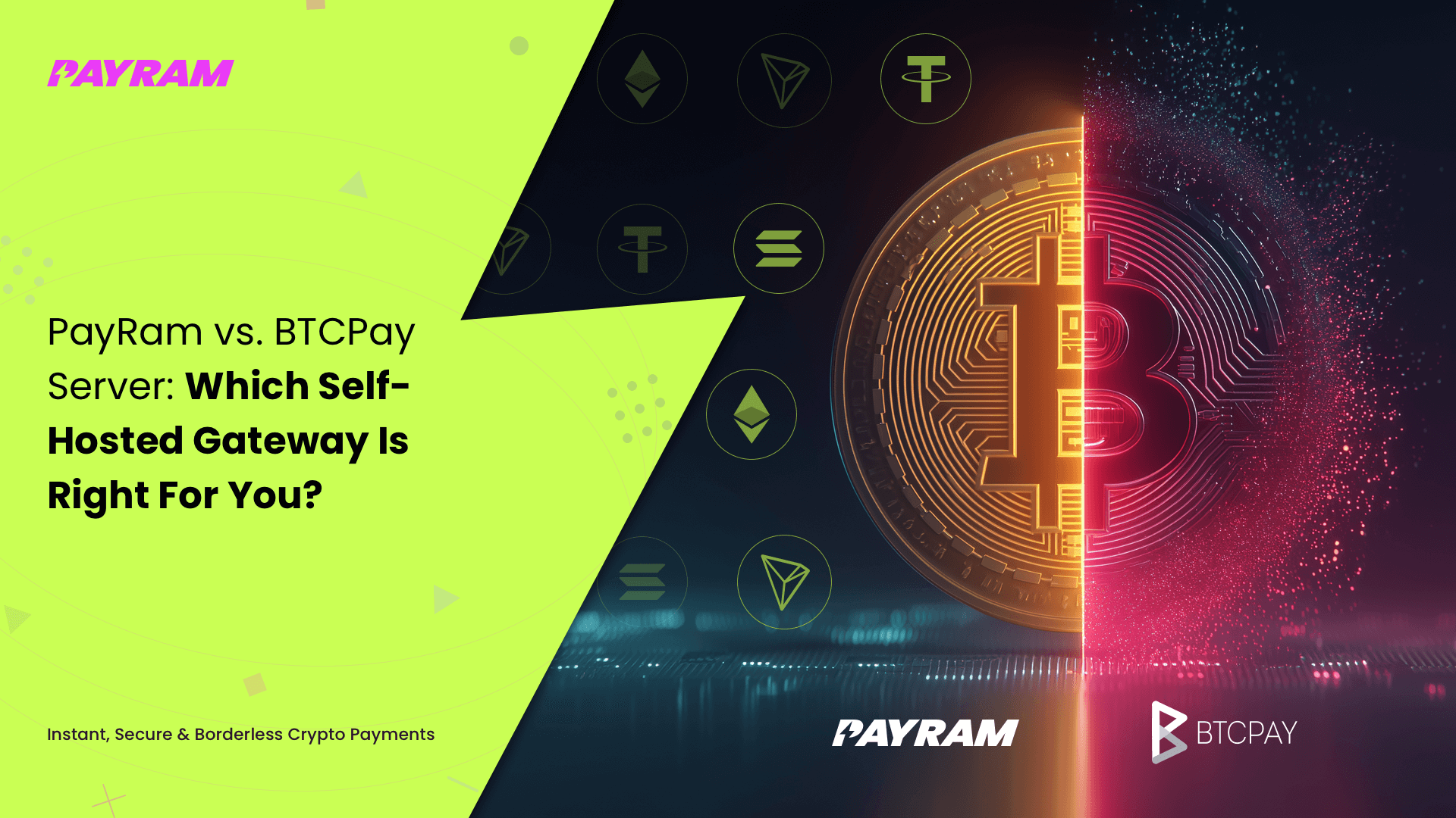 PayRam vs. BTCPay Server: Which Self-Hosted Gateway Is Right for You?