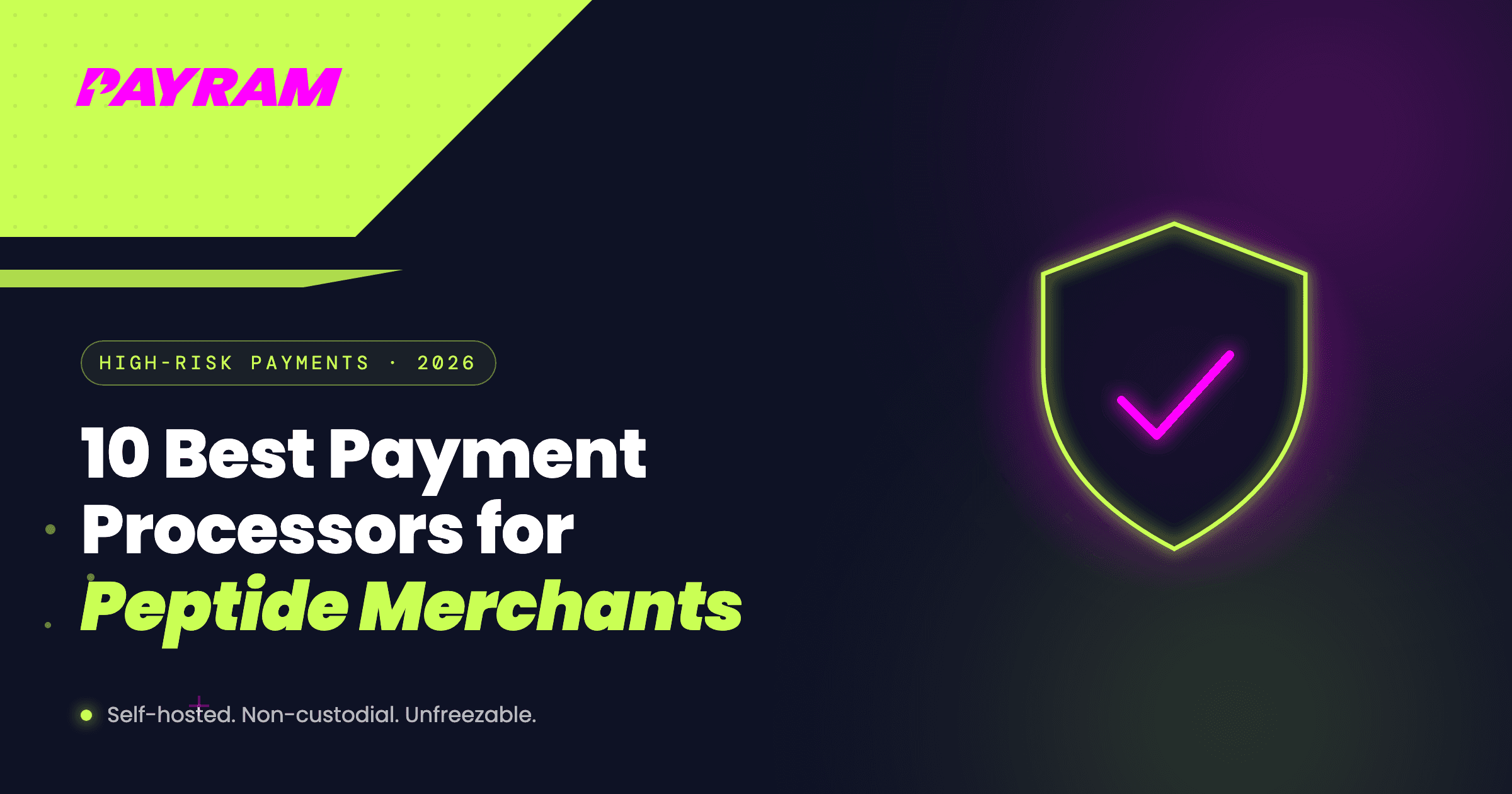 10 Best Payment Processors for Peptide Merchants in 2026
