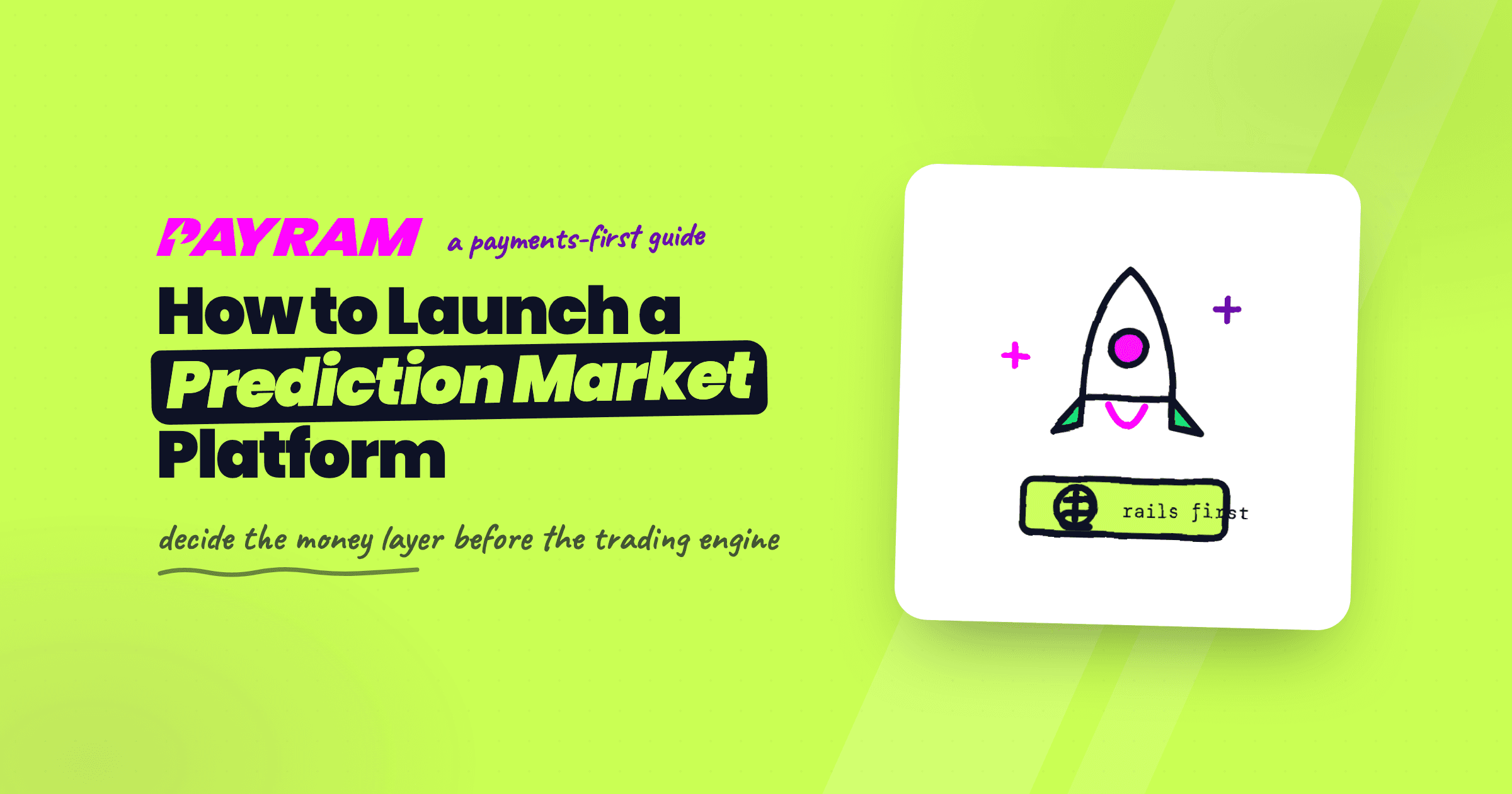 How to Launch a Prediction Market Platform: A Payments-First Guide