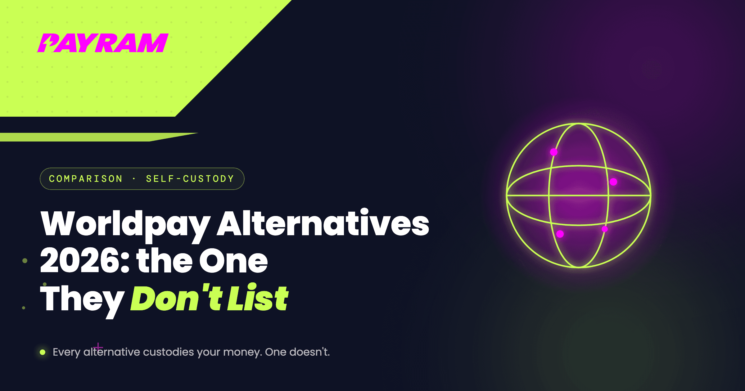 Worldpay Alternatives 2026: the Ones Everyone Lists, and the One They Don't